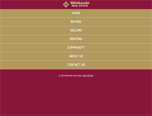Tablet Screenshot of michaelsrealestate.com.au